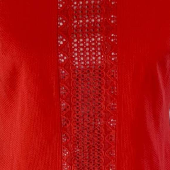 Nine West women's size 4 sheath dress orangish red. Coastal fun #0971 - Picture 3 of 15